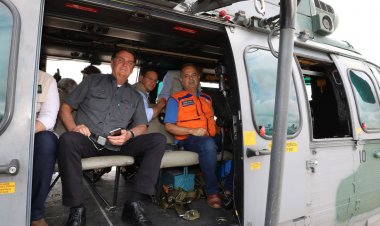 Presidente sobrevoa áreas atingidas pelas chuvas em São Paulo