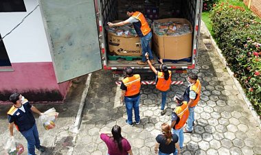 Defesa Civil distribui suprimentos e colchões para cidades da região afetadas pelas chuvas