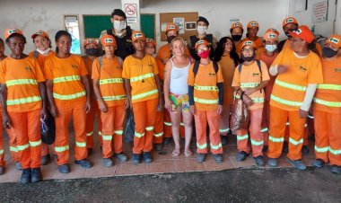 21ºBPM: PPVD Realiza palestra para as funcionárias da limpeza urbana de Ubá