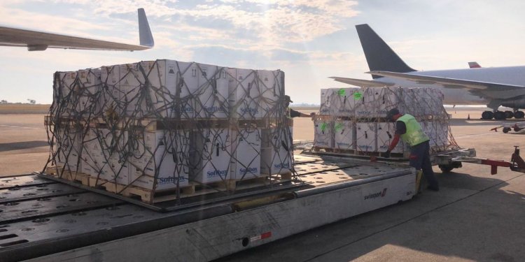 Covid-19: Brasil recebe mais 2 milhões de doses da vacina da Pfizer