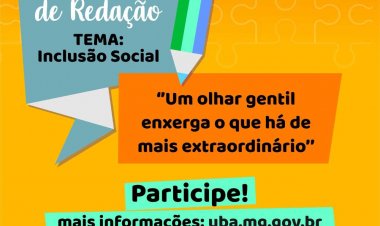 Prefeitura de Ubá e OAB promovem Concurso de Redação
