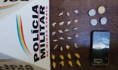 Polícia Militar prende autores por Tráfico ilícito de drogas em Ubá