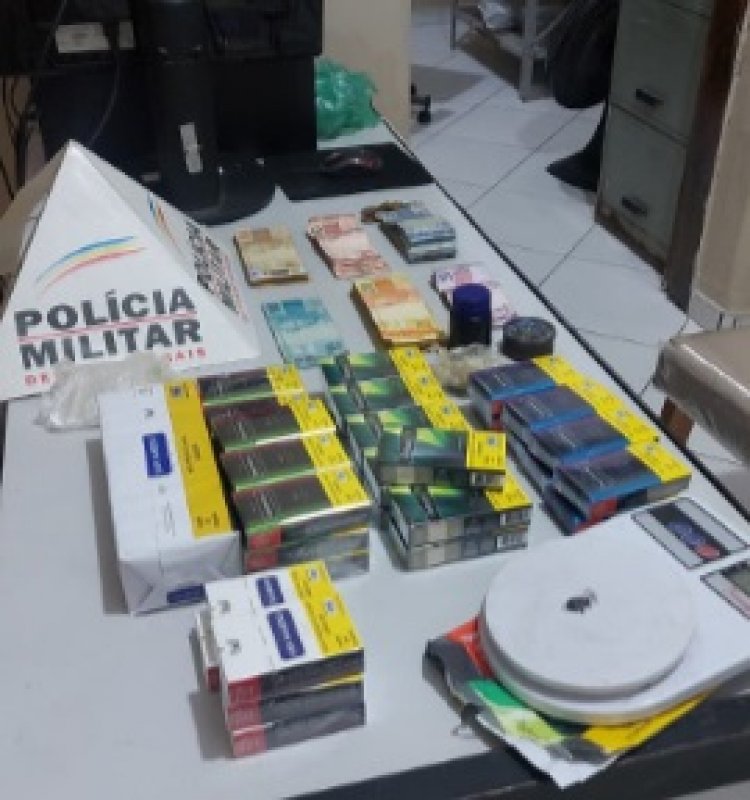 Polícia Militar efetua prisões por tráfico de drogas em Guidoval