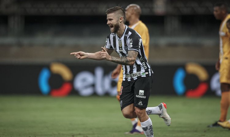 Atlético-MG vence com gols de Eduardo Sasha na Copa do Brasil