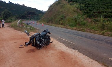 Acidente de trânsito com vítima fatal na rodovia MGC 482, km 167, entre Viçosa e São Miguel do Anta