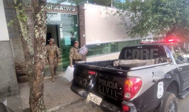 Ministério Público realiza operação na Câmara Municipal de Muriaé