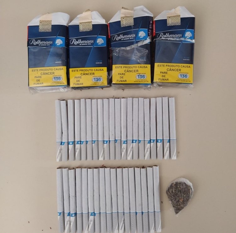 Cigarros de maconha enviados por correspondência, são apreendidos por policiais penais