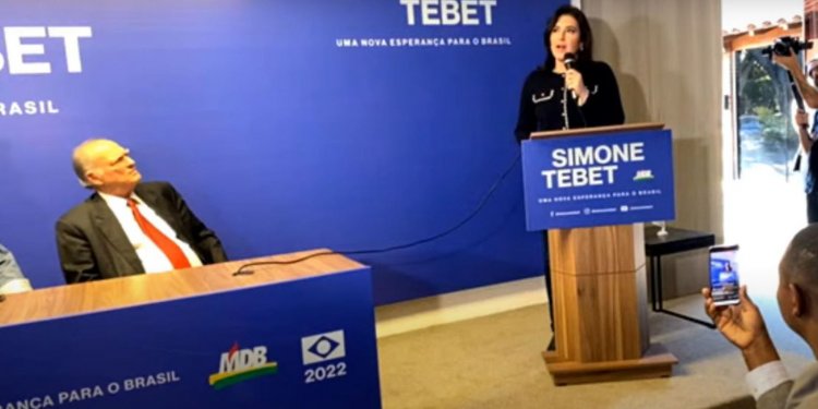 Sem vice definido, MDB confirma Tebet na corrida presidencial
