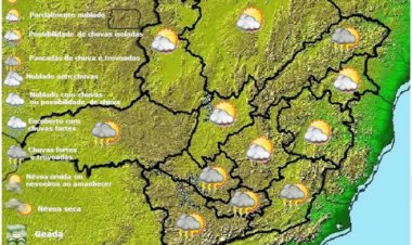 Previsão do tempo para Minas Gerais nesta terça-feira, 28 de fevereiro
