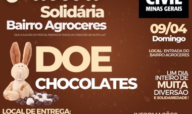Campanha Páscoa Solidária busca tornar a páscoa de crianças de bairros carentes mais feliz