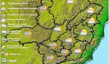 Previsão do tempo para Minas Gerais nesta sexta-feira, 3 de março