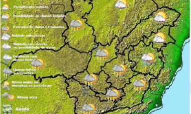 Previsão do tempo para Ubá e toda Minas Gerais nesta sexta-feira, 10 de março