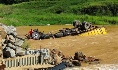 Dois acidentes ocorrem no mesmo local da BR-356 em Muriaé