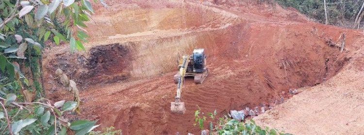 DER-MG inicia obras de recuperação de trecho da MG-280, na Zona da Mata