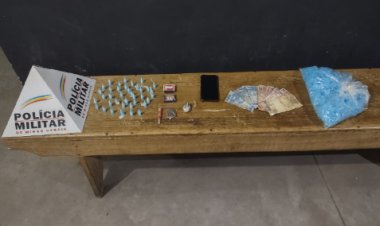 Ubá: Polícia Militar apreende menor por tráfico de drogas no bairro Palmeiras