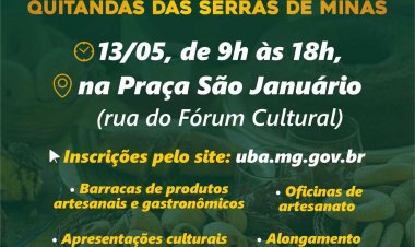 Ubá recebe Feira Itinerante e Festival de Quitutes e Quitandas