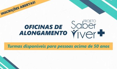 Abertas inscrições para oficinas de alongamento em Ubá