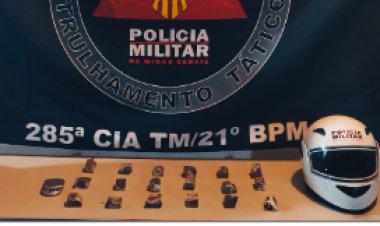 Ubá: Polícia Militar apreende drogas no bairro Vila Moreira