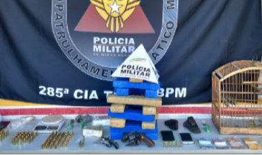 Polícia Militar desencadeou Operação Mamute para combater o tráfico ilícito de drogas em Ubá