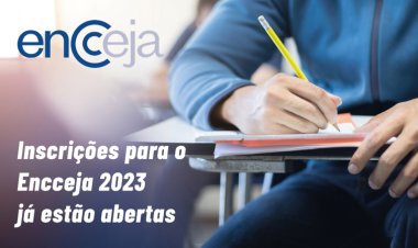 Inscrições do Encceja 2023 têm início nesta segunda-feira (22/5)