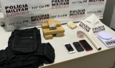 Polícia Militar prende autores por tráfico de drogas em Visconde do Rio Branco