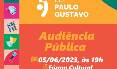 Prefeitura de Ubá realiza audiência pública sobre a Lei Paulo Gustavo
