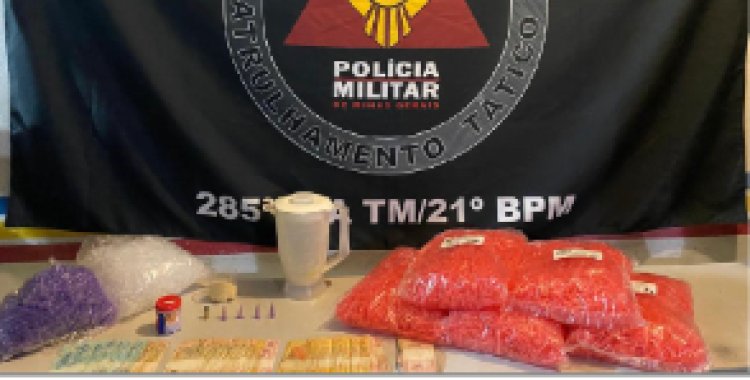 Ubá: Polícia Militar apreende drogas no bairro Agostinho Amato