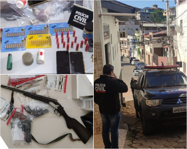 Teixeiras: dois suspeitos são presos pela PCMG em operação