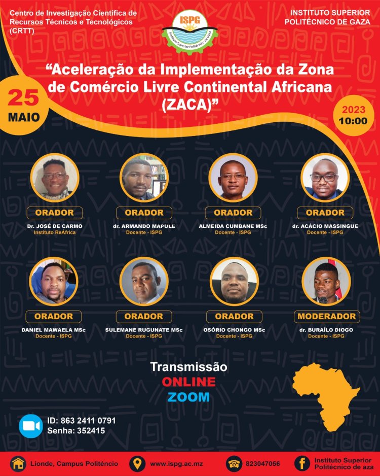 Professor José do Carmo será o único brasileiro em palestra na maior Universidade de Moçambique