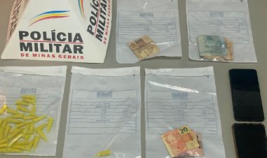 PM prende autores de tráfico de drogas no Torneio Leiteiro de Senador Firmino