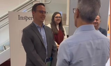 Ubaense Guilherme Silveira, Presidente do Insper, recebe Romeu Zema para debate sobre os 10 anos da Lei Anticorrupção no Brasil