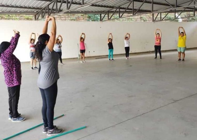 ESF Diamante realiza ação de promoção dos hábitos saudáveis