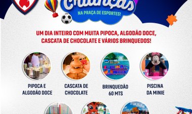 Clube Praça de Esportes prepara festa do Dia das Crianças em grande estilo