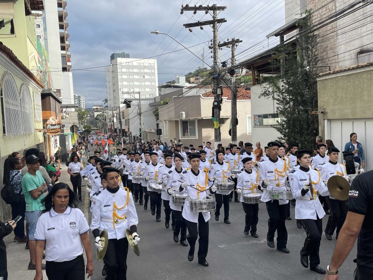 Ubá celebra 201º ano da Independência do Brasil com Desfile Cívico-Militar