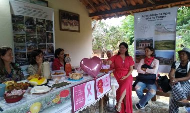 Ubá: Saúde apoia Encontro de Mulheres Rurais com tema Outubro Rosa