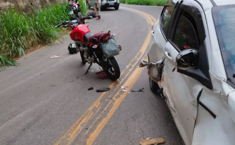 Roubo, acidente, fuga e prisão ocorrem próximo a Sobral Pinto
