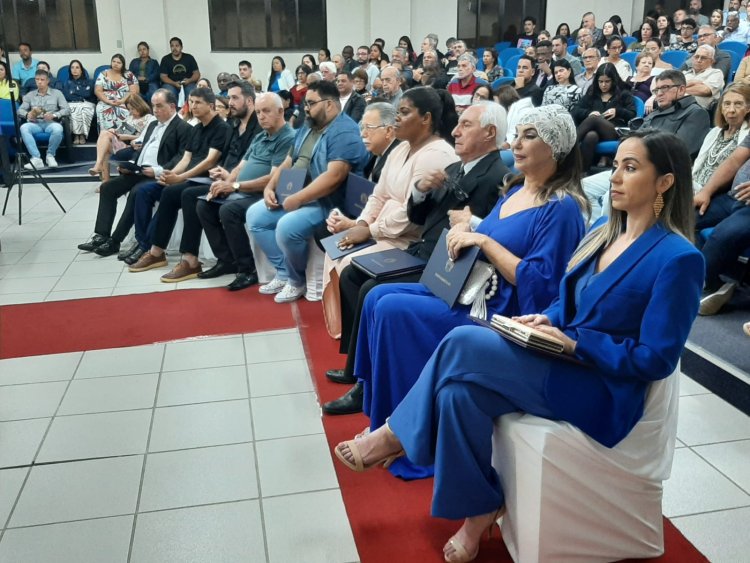 Solenidade de entrega do título de Personalidade Ubaense de 2023