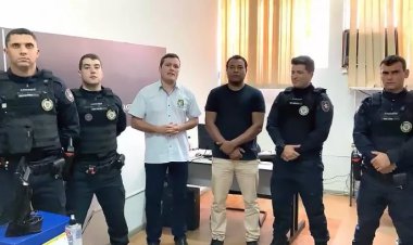 Guardas Municipais de Astolfo Dutra e a de Ubá firmam parceria