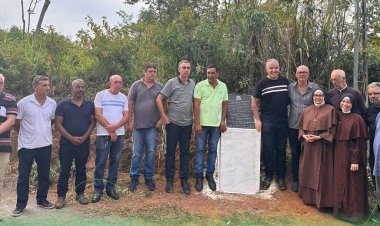 Prefeitura de Guiricema inaugura o calçamento de acesso à comunidade de Santa Montanha