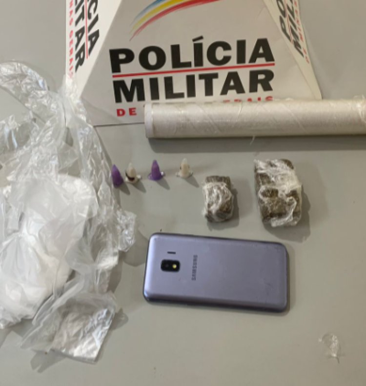 Polícia Militar prende autor por tráfico de drogas em Guricema