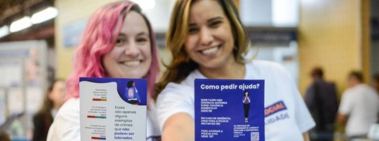 Campanha estadual reforça orientação a mulheres em situação de violência