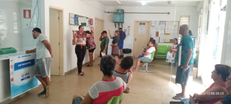 Ubá: Saúde realiza ações em alusão ao Dezembro Vermelho e Laranja