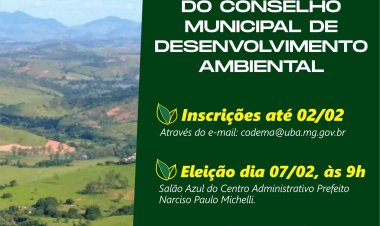 Ubá: Edital para recomposição do CODEMA é publicado