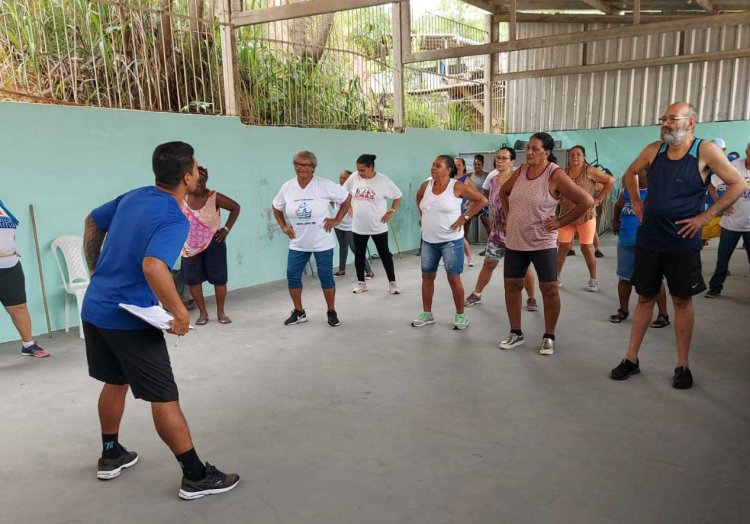 Ubá: Centro de Convivência Pires da Luz realiza sessões de alongamento