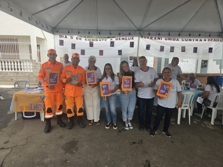 2ª CIA de Bombeiros e Secretaria Municipal de Saúde promovem DIA D contra a Dengue em Ubá