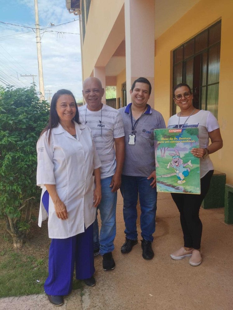 Equipe de Saúde da Cohab realiza ação educativa em escola da área de abrangência