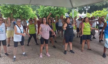 Ubá: Ação marca comemorações pelos Dias Mundiais da Saúde e da Atividade Física