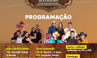 1º Torneio Leiteiro do Centro de Eventos Agropecuários acontece de 11 a 14 de abril