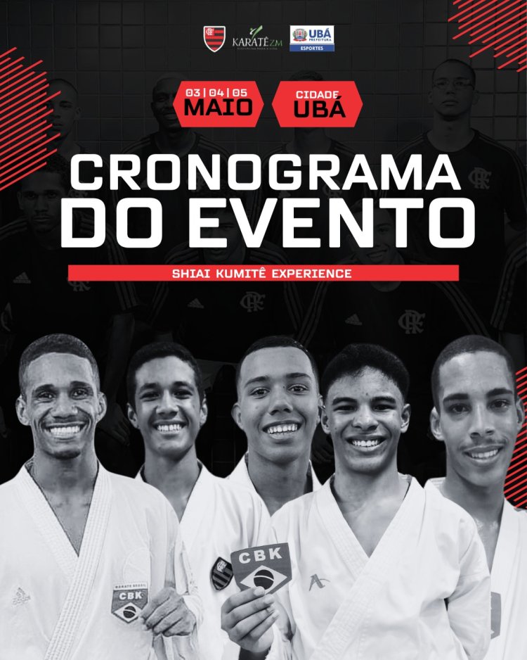 Ubá: Evento Training Camp de Karatê vai acontecer no CAIC em Maio