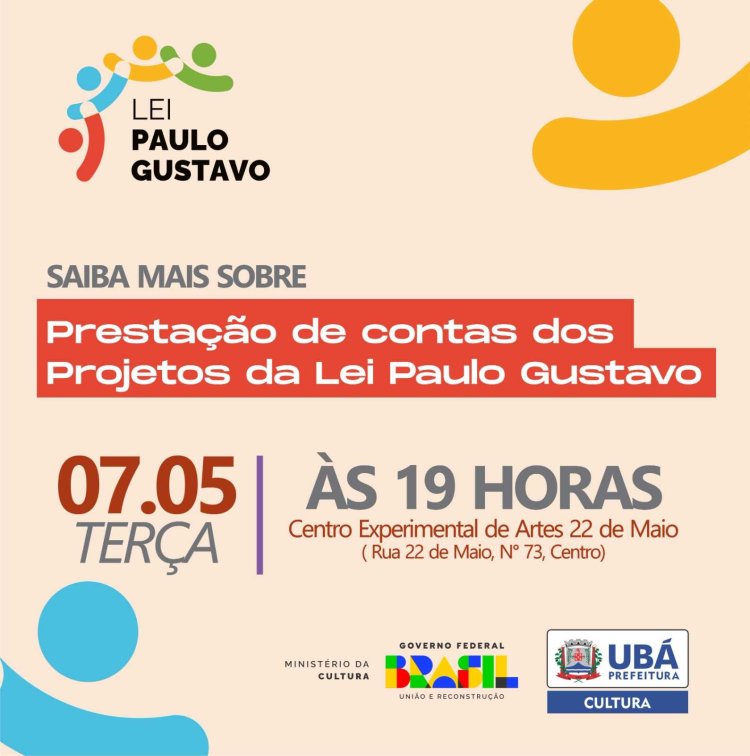 Ubá: Cultura realiza reunião sobre prestação de contas dos projetos da LPG